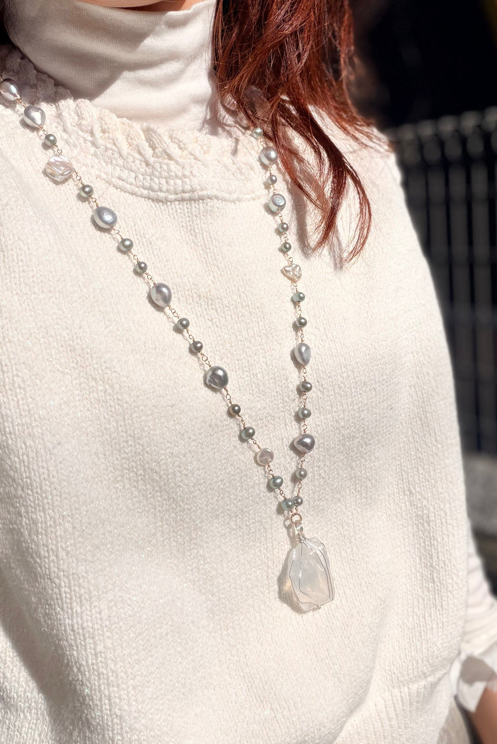 Moon Quartz ✖︎ Pearl